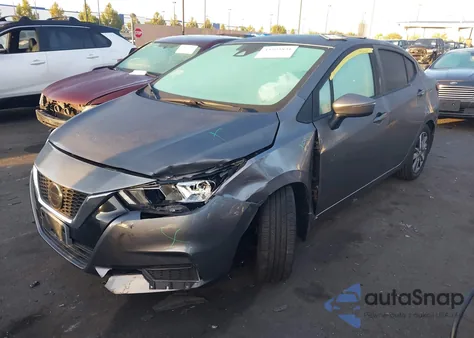 2020 Nissan Versa Sv Xtronic Cvt z USA, uszkodzony, nr VIN 3N1CN8EV0LL839030